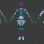 aa-aaa 3d stylized game characters and creatures hand painted and optimized for unity unreal in low to high poly