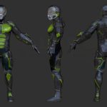 aa-aaa 3d stylized game characters and creatures hand painted and optimized for unity unreal in low to high poly