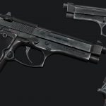 low poly 3d game props and weapons for stylized or mobile games