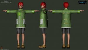 aa-aaa 3d stylized game characters and creatures hand painted and optimized for unity unreal in low to high poly