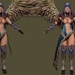 aa-aaa 3d stylized game characters and creatures hand painted and optimized for unity unreal in low to high poly