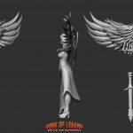aa-aaa 3d stylized game characters and creatures hand painted and optimized for unity unreal in low to high poly