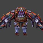 aa-aaa 3d stylized game characters and creatures hand painted and optimized for unity unreal in low to high poly