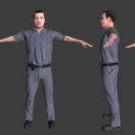 3d realistic game character and creature modeling for games low poly to high poly assets