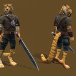 3d stylized game characters and creatures hand painted and optimized for unity unreal in low to high poly