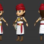 3d stylized game characters and creatures hand painted and optimized for unity unreal in low to high poly