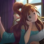 colorful 2d illustration depicting a whimsical scene with stylized characters and vibrant backgrounds anime and manga
