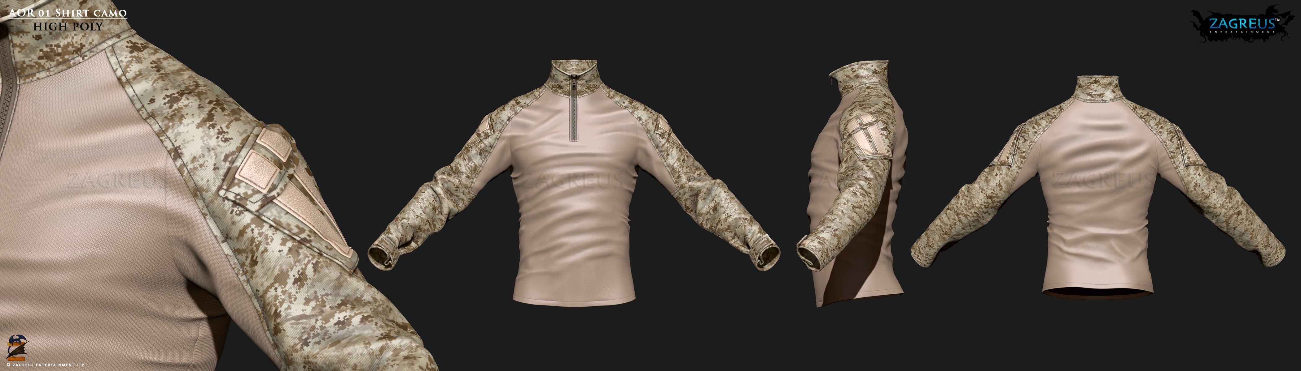 realistic 3d clothes with folds simulation modeling and texturing for characters