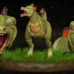 3d realistic game character and creature modeling for games low poly to high poly assets