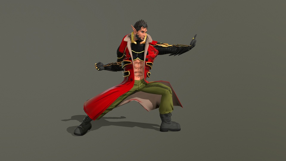 Stylized 3D characters and fantasy creatures low poly models for games