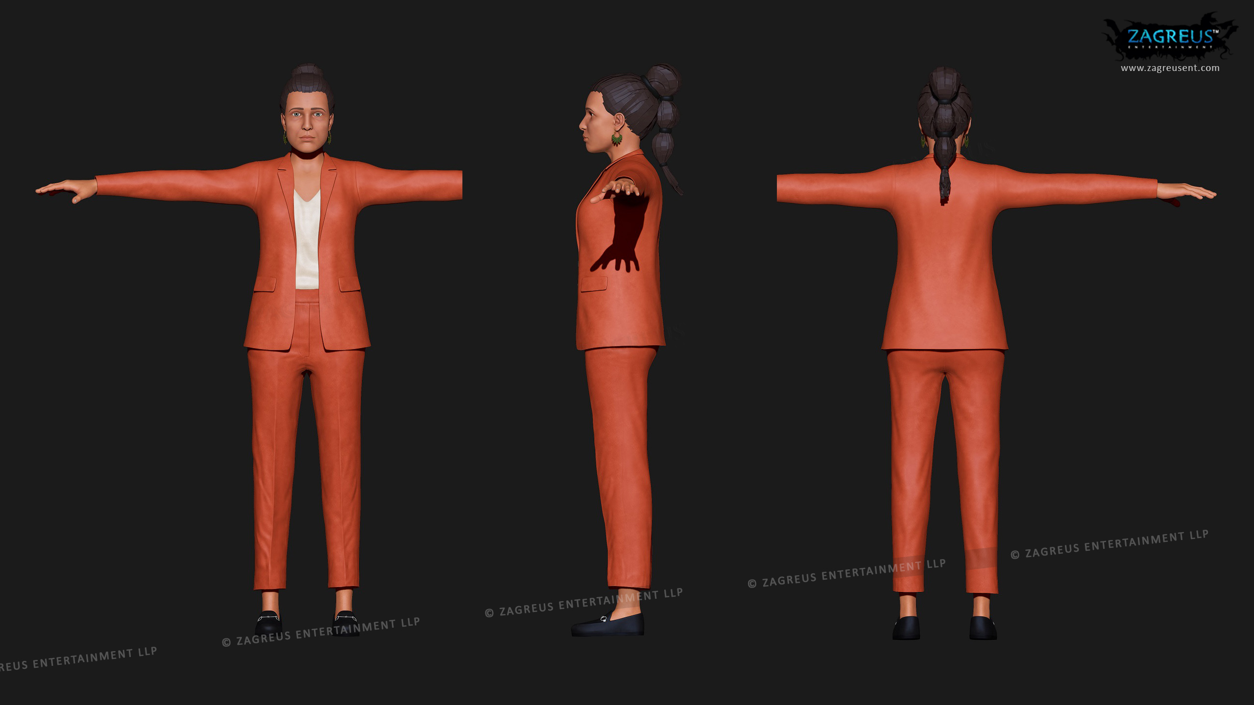 aa-aaa 3d realistic game character and creature modeling for games low poly to high poly assets