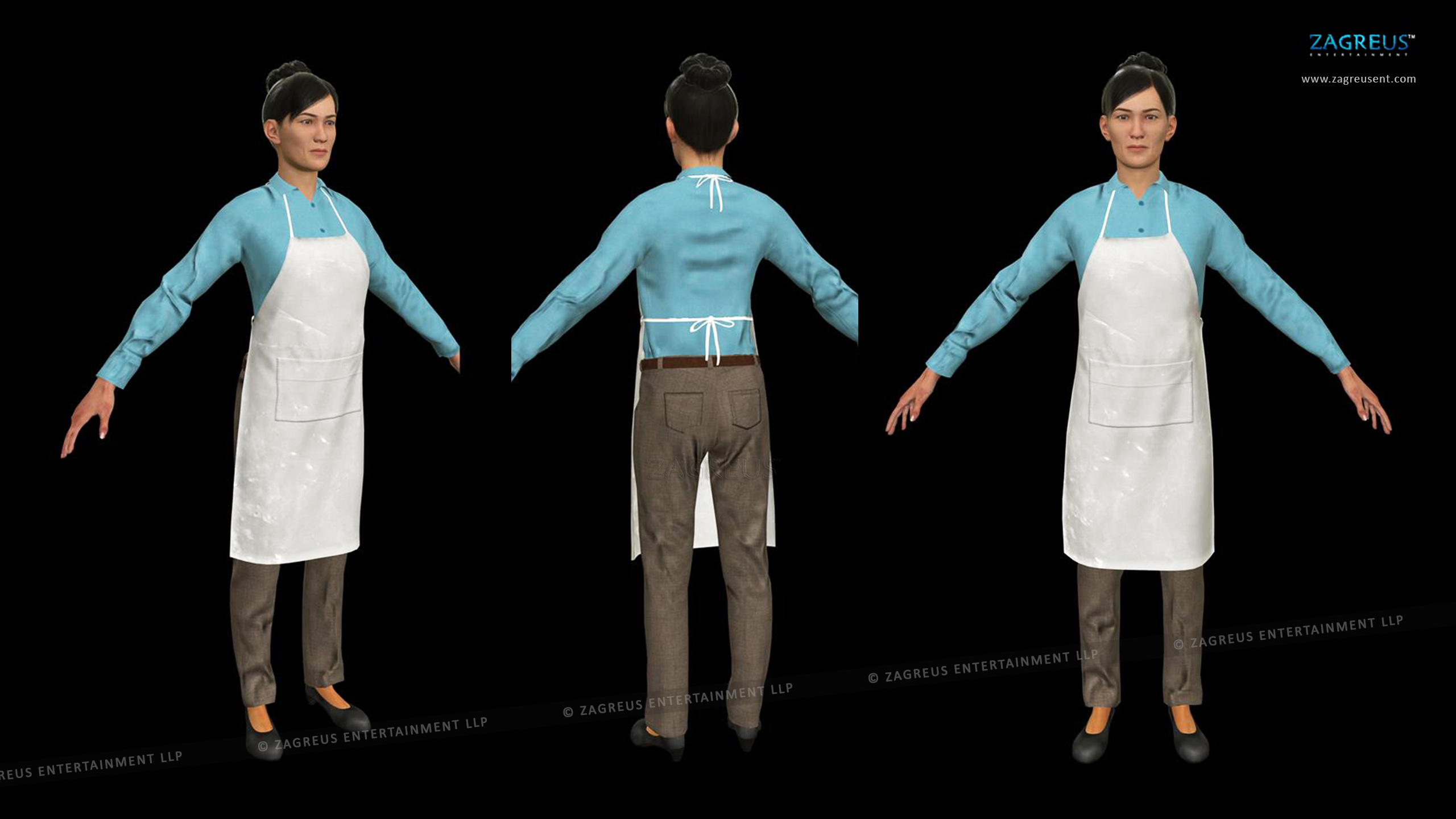aa-aaa 3d realistic game character and creature modeling for games low poly to high poly assets