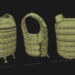 low poly 3d game props and weapons for stylized or mobile games
