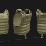 low poly 3d game props and weapons for stylized or mobile games