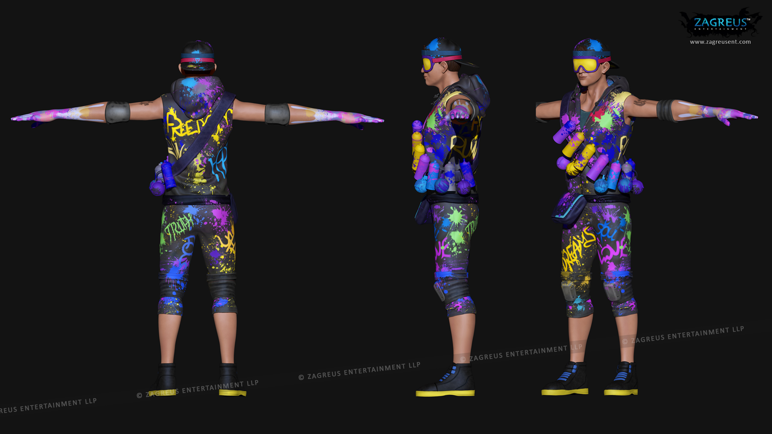 aa-aaa 3d realistic game character and creature modeling for games low poly to high poly assets