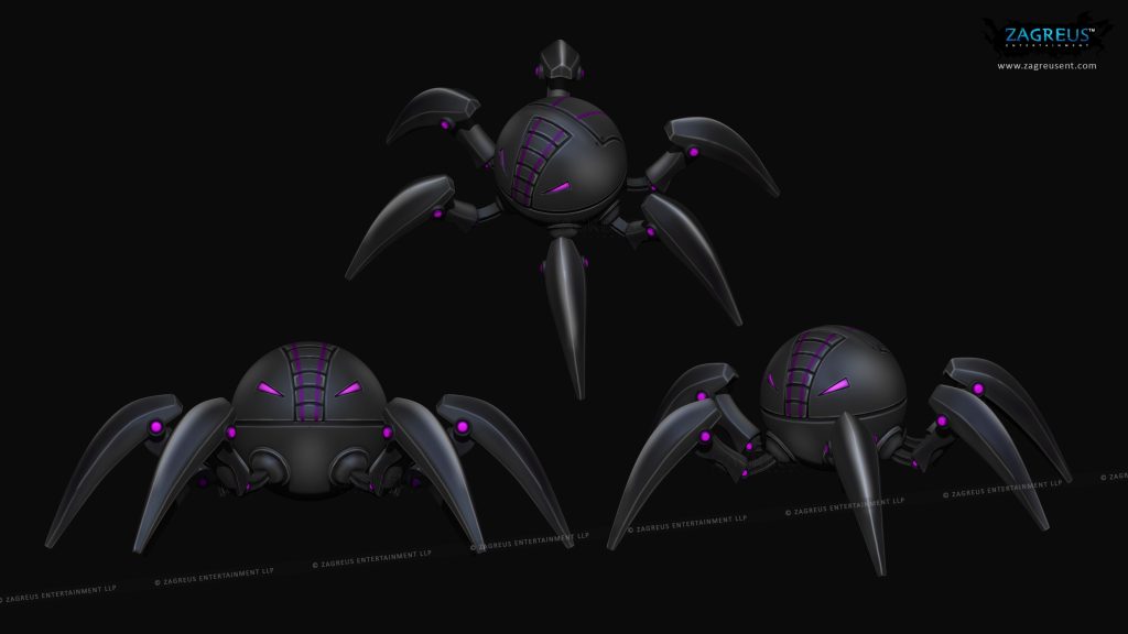 Codac Spider 3D Cliax Codec Game – Zagreus Entertainment Studio