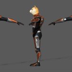 aa-aaa 3d realistic game character and creature modeling for games low poly to high poly assets