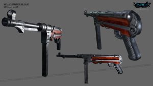 low poly 3d game props and weapons for stylized or mobile games
