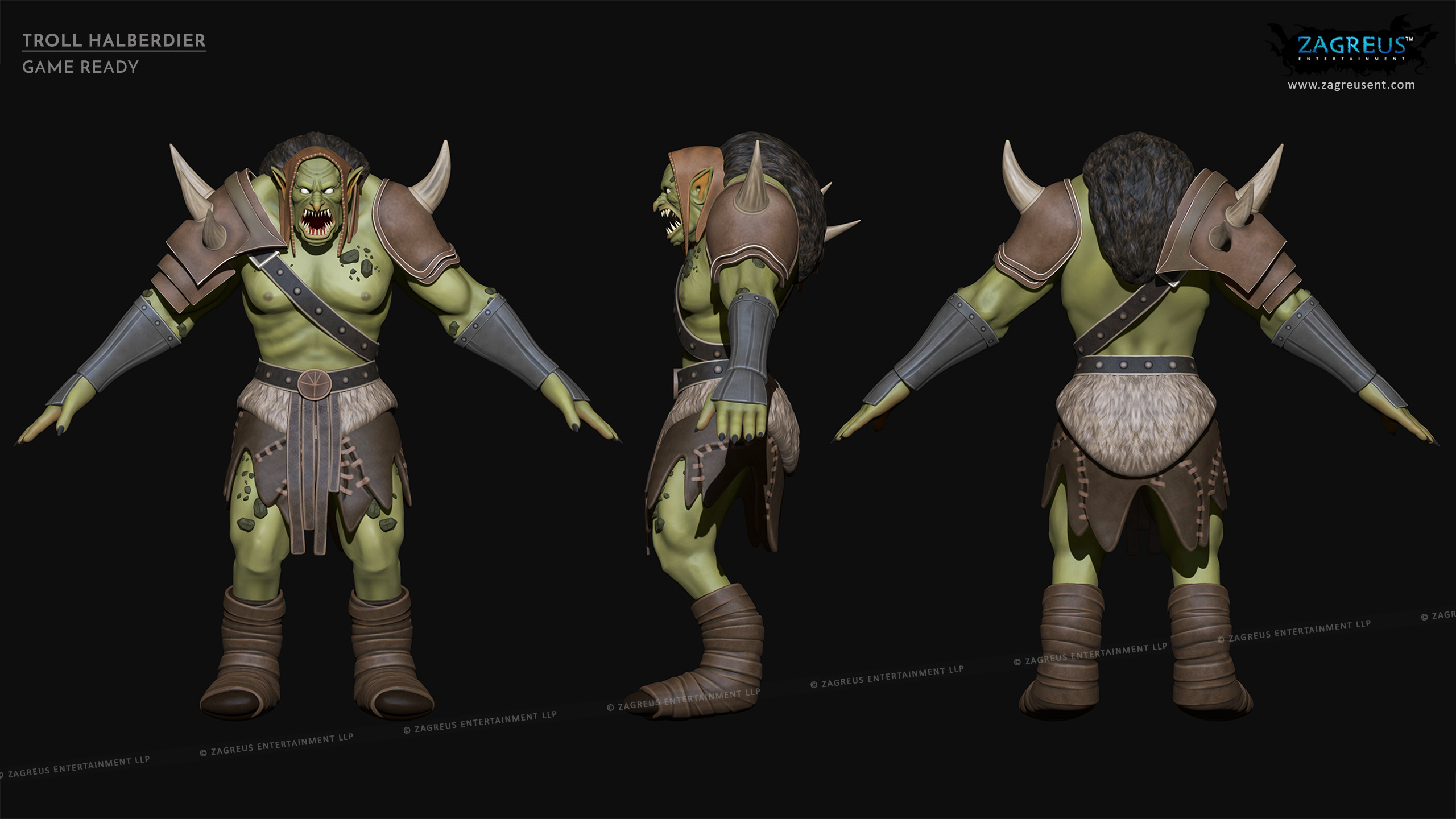 aa-aaa 3d realistic game character and creature modeling for games low poly to high poly assets