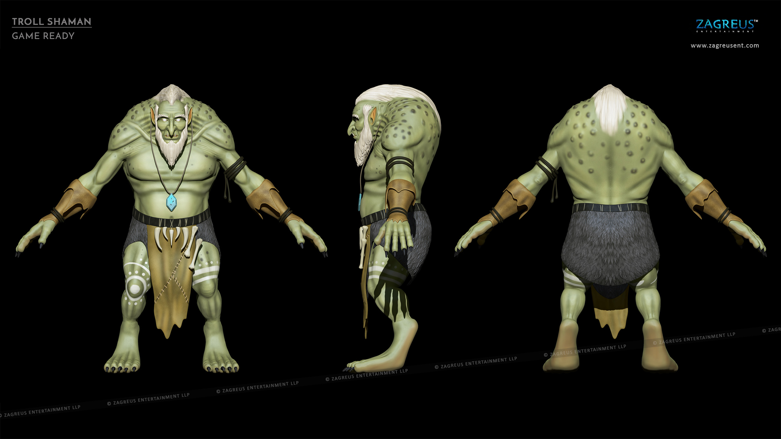 aa-aaa 3d realistic game character and creature modeling for games low poly to high poly assets