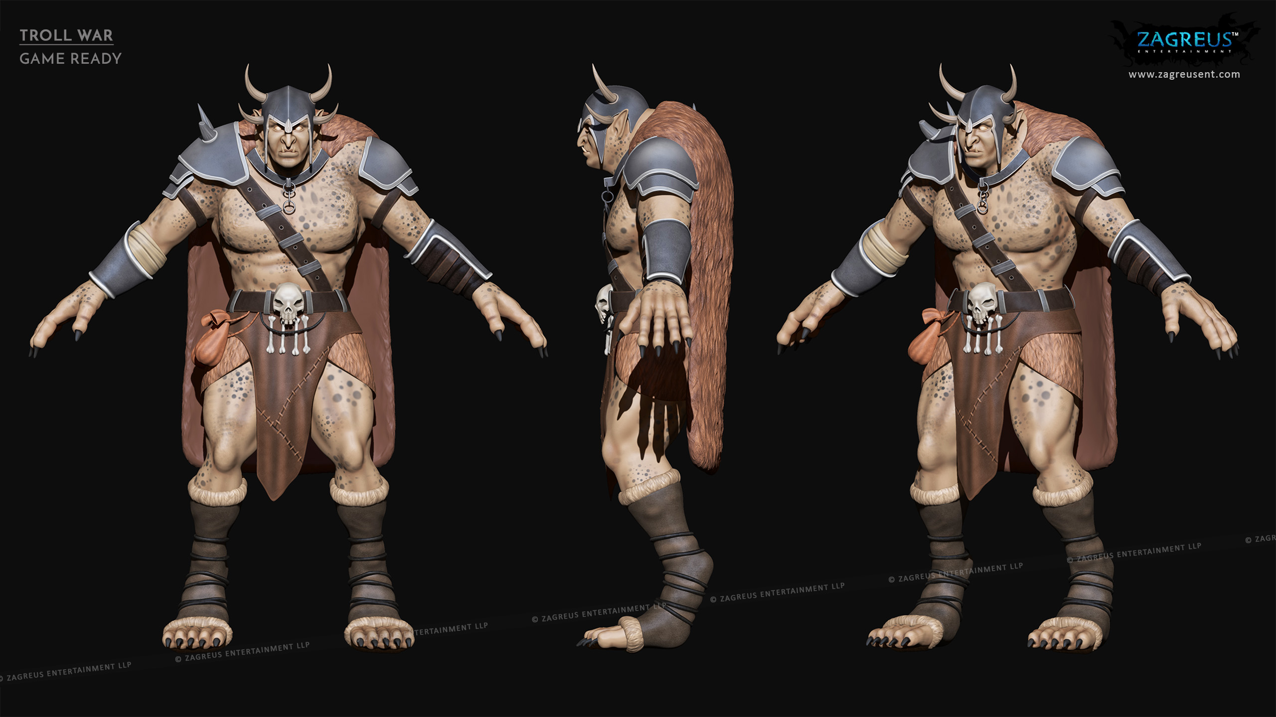 aa-aaa 3d realistic game character and creature modeling for games low poly to high poly assets