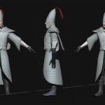 aa-aaa 3d realistic game character and creature modeling for games low poly to high poly assets