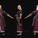 aa-aaa 3d realistic game character and creature modeling for games low poly to high poly assets