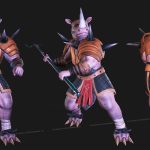 aa-aaa 3d realistic game character and creature modeling for games low poly to high poly assets