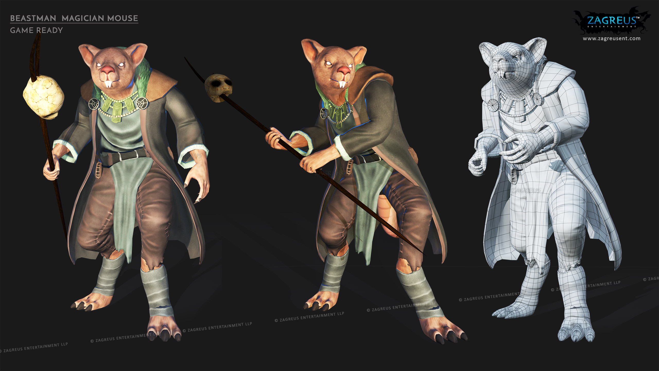 aa-aaa 3d realistic game character and creature modeling for games low poly to high poly assets