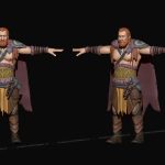aa-aaa 3d realistic game character and creature modeling for games low poly to high poly assets
