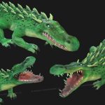 aa-aaa 3d realistic game character and creature modeling for games low poly to high poly assets