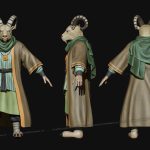 aa-aaa 3d realistic game character and creature modeling for games low poly to high poly assets