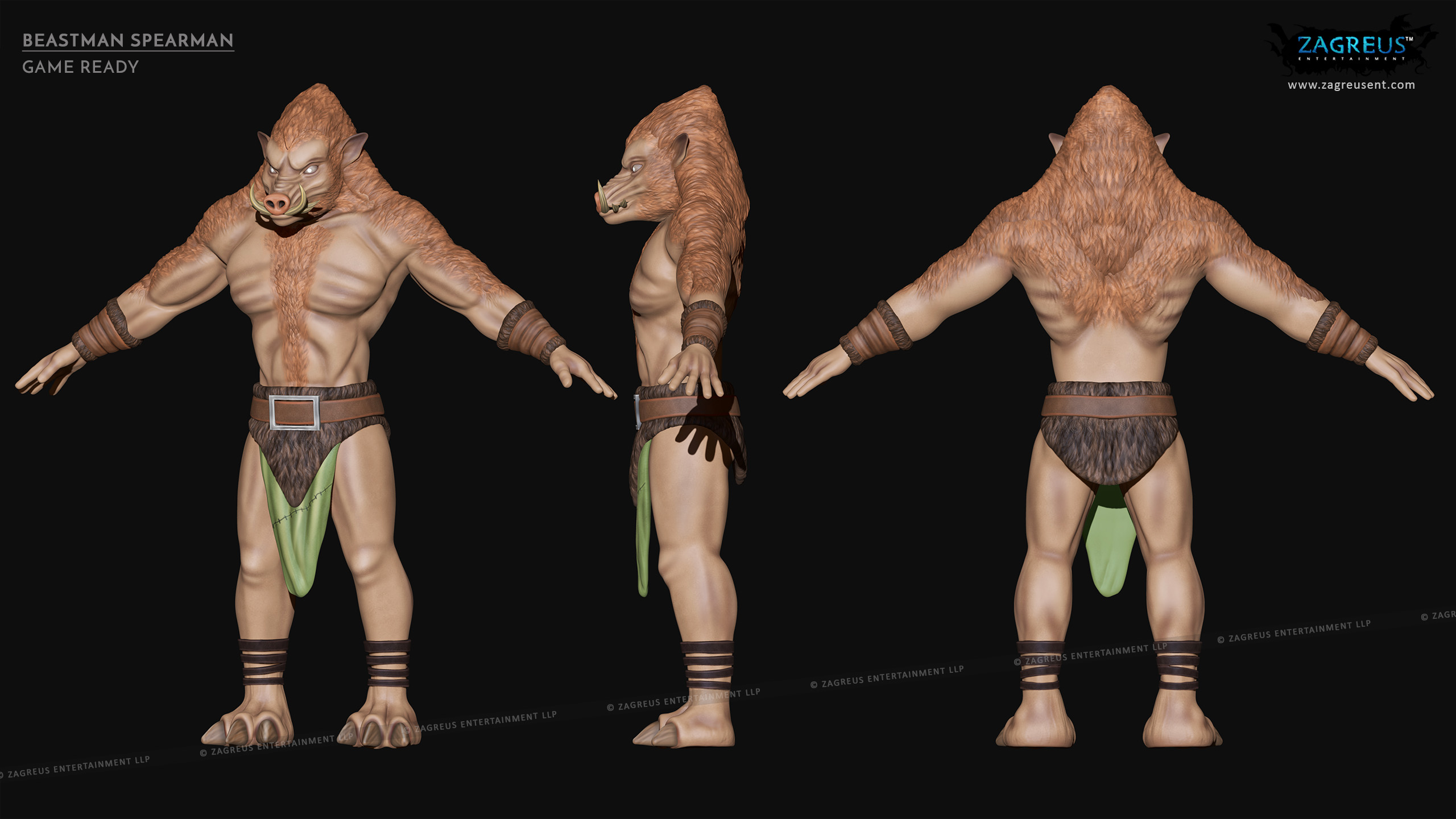aa-aaa 3d realistic game character and creature modeling for games low poly to high poly assets
