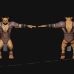 aa-aaa 3d realistic game character and creature modeling for games low poly to high poly assets
