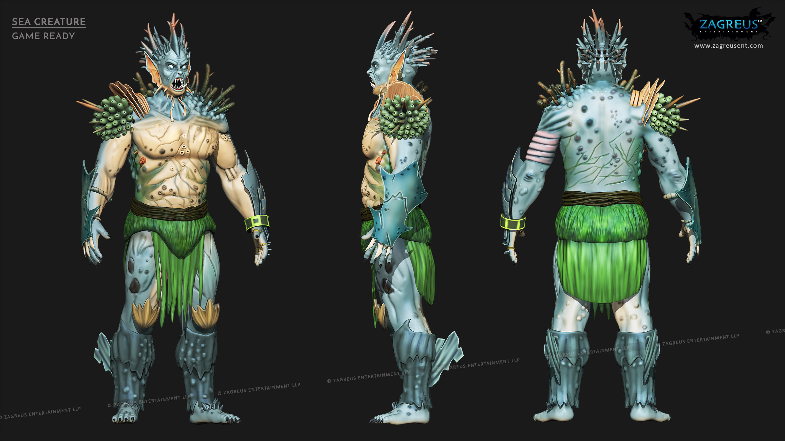 aa-aaa 3d realistic game character and creature modeling for games low poly to high poly assets