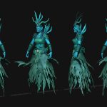 aa-aaa 3d realistic game character and creature modeling for games low poly to high poly assets