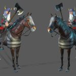 aa-aaa 3d realistic game character and creature modeling for games low poly to high poly assets
