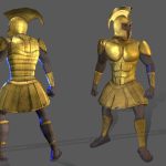 aa-aaa 3d realistic game character and creature modeling for games low poly to high poly assets