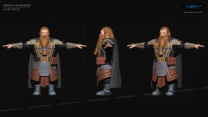 aa-aaa 3d realistic game character and creature modeling for games low poly to high poly assets