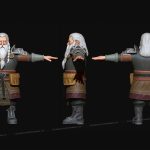 aa-aaa 3d realistic game character and creature modeling for games low poly to high poly assets