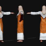 aa-aaa 3d realistic game character and creature modeling for games low poly to high poly assets