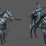 aa-aaa 3d realistic game character and creature modeling for games low poly to high poly assets