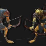 aa-aaa 3d realistic game character and creature modeling for games low poly to high poly assets
