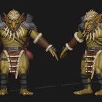 aa-aaa 3d realistic game character and creature modeling for games low poly to high poly assets