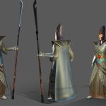 aa-aaa 3d realistic game character and creature modeling for games low poly to high poly assets