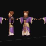 aa-aaa 3d realistic game character and creature modeling for games low poly to high poly assets