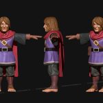 aa-aaa 3d realistic game character and creature modeling for games low poly to high poly assets