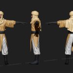 aa-aaa 3d realistic game character and creature modeling for games low poly to high poly assets