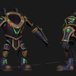 aa-aaa 3d realistic game character and creature modeling for games low poly to high poly assets