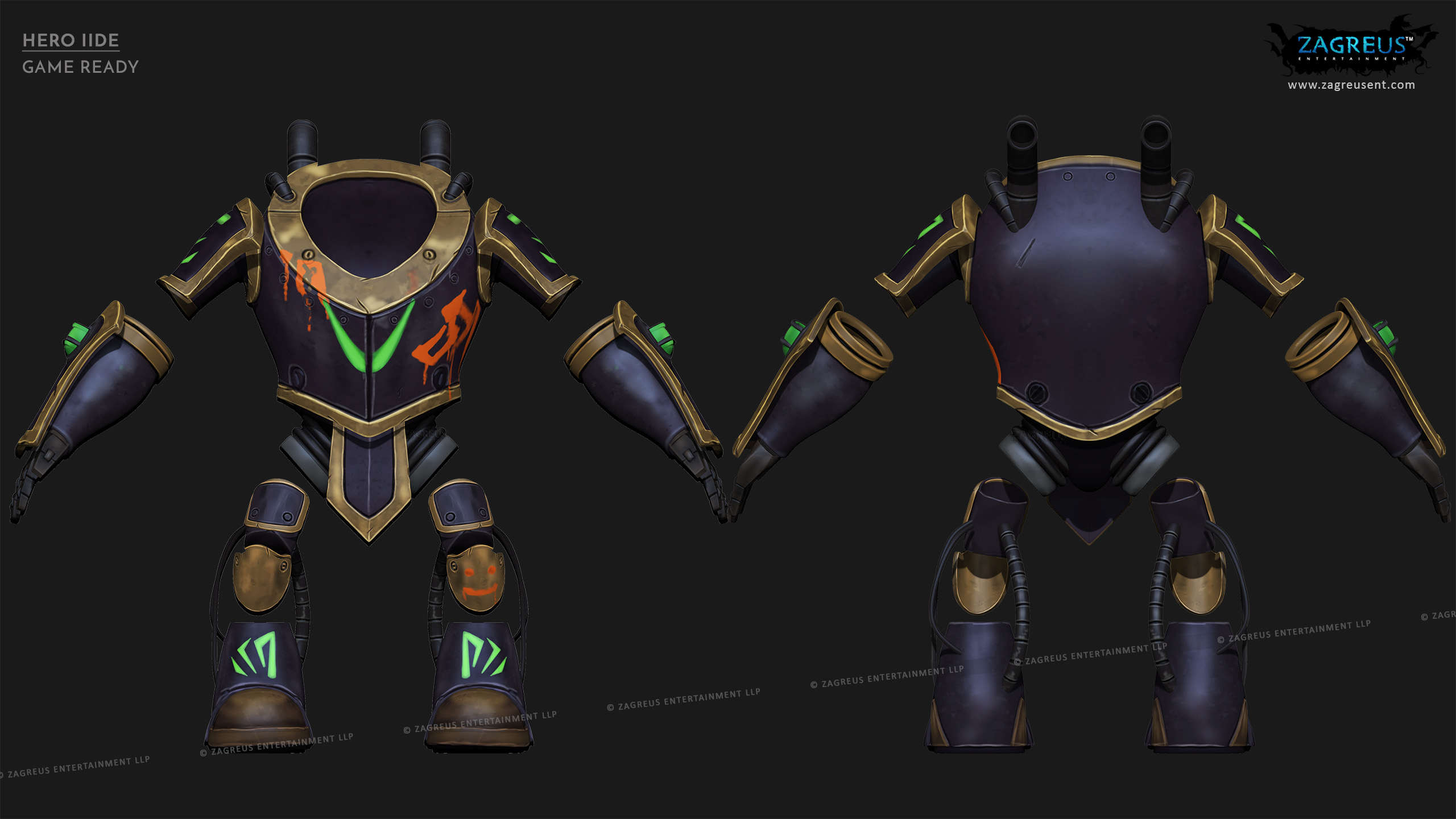 aa-aaa 3d realistic game character and creature modeling for games low poly to high poly assets